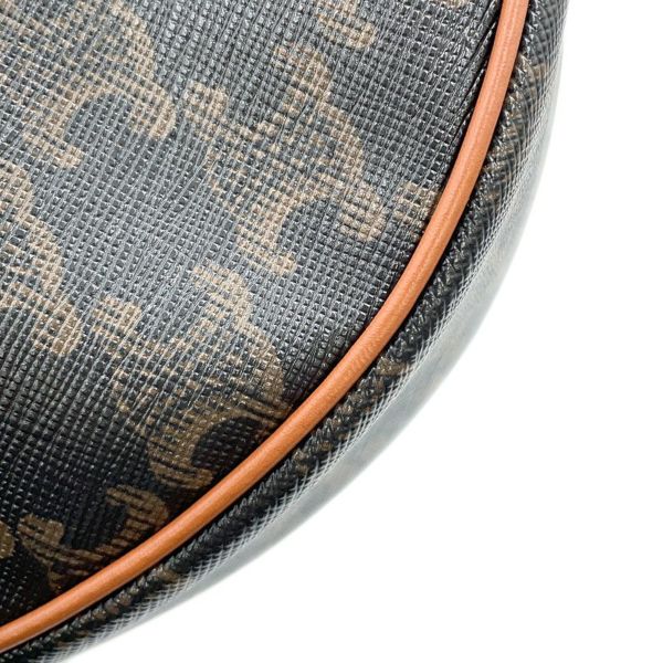 セリーヌ ハンドバッグ トリオンフ ティーン ルル PVC カーフレザー 120722FQM.04LU CELINE 2way ブラウン