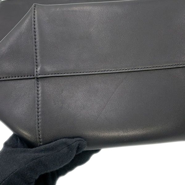 ザ ロウ トートバッグ N/S パーク トート ミディアム レザー W1313 L72 THE ROW ショルダーバッグ 黒