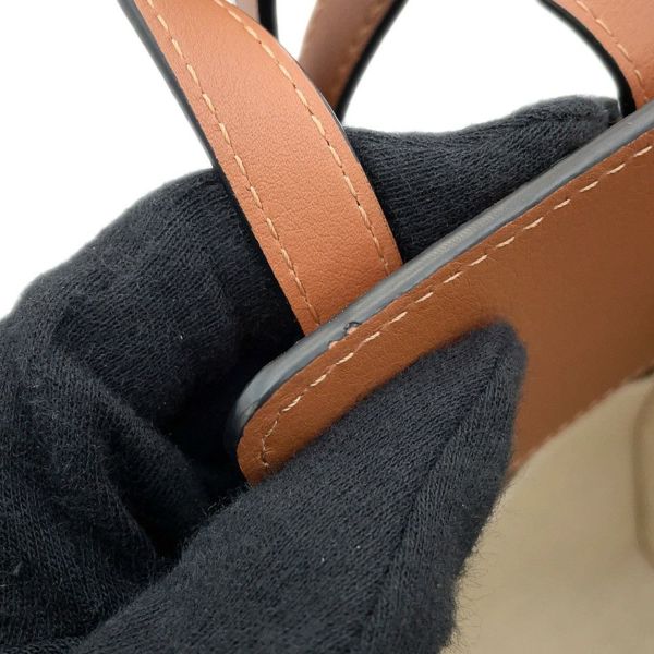 ロエベ ハンドバッグ ドローストリング ハンモック ミニ 314.30.V07 LOEWE 2way ブラウン