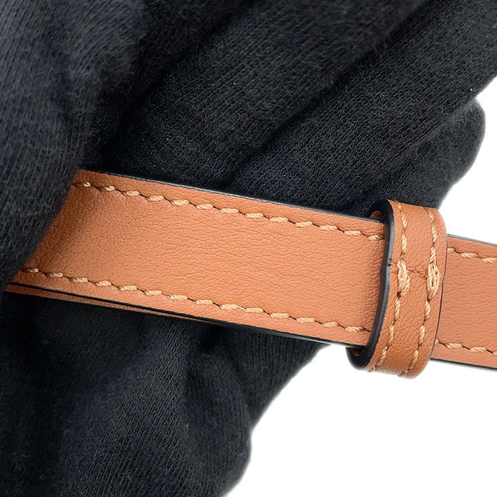 ロエベ ハンドバッグ ドローストリング ハンモック ミニ 314.30.V07 LOEWE 2way ブラウン