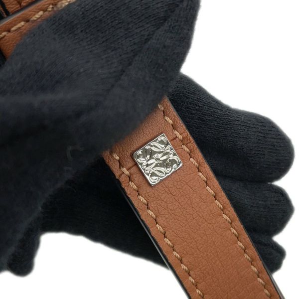 ロエベ ハンドバッグ ドローストリング ハンモック ミニ 314.30.V07 LOEWE 2way ブラウン