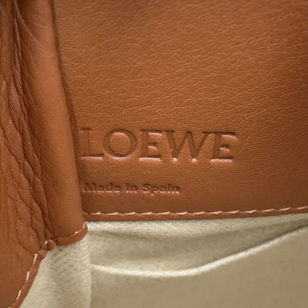 ロエベ ハンドバッグ ドローストリング ハンモック ミニ 314.30.V07 LOEWE 2way ブラウン