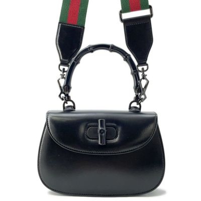 楽天市場】【バッグ】GUCCI グッチ バンブー レザー