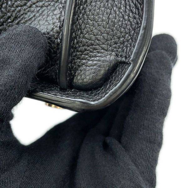 サンローランパリ ハンドバッグ サックドジュール ベイビー レザー 717448 SAINT LAURENT PARIS 2way 黒