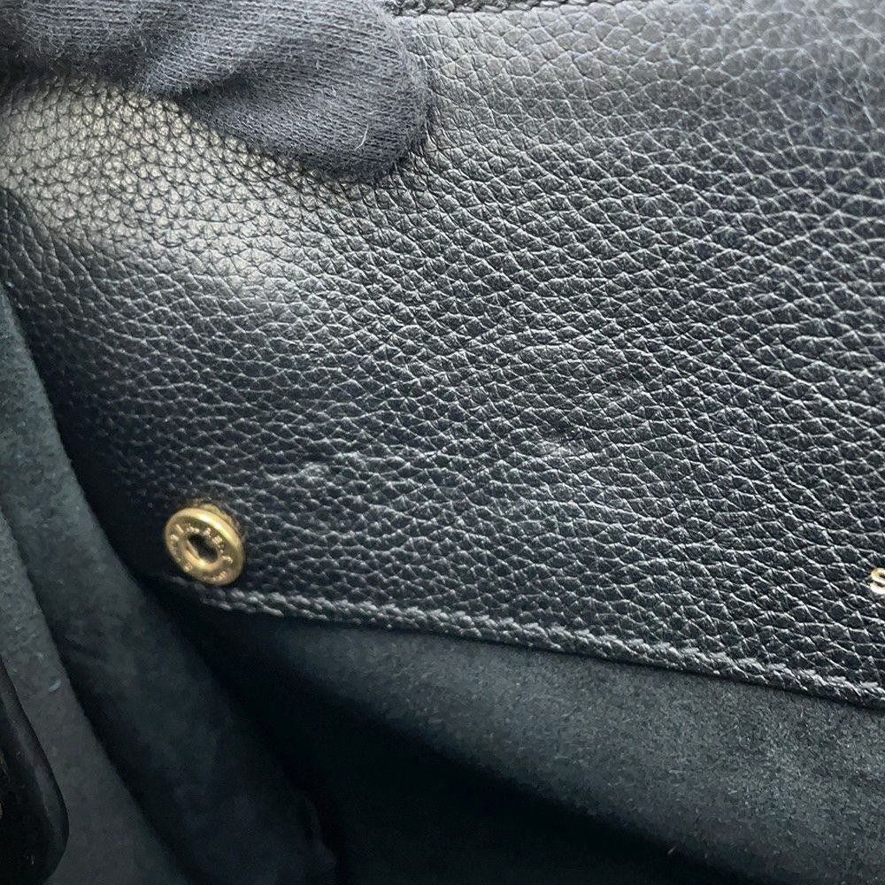 サンローランパリ ハンドバッグ サックドジュール ベイビー レザー 717448 SAINT LAURENT PARIS 2way 黒