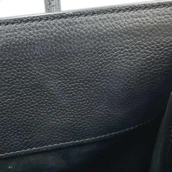 サンローランパリ ハンドバッグ サックドジュール ベイビー レザー 717448 SAINT LAURENT PARIS 2way 黒