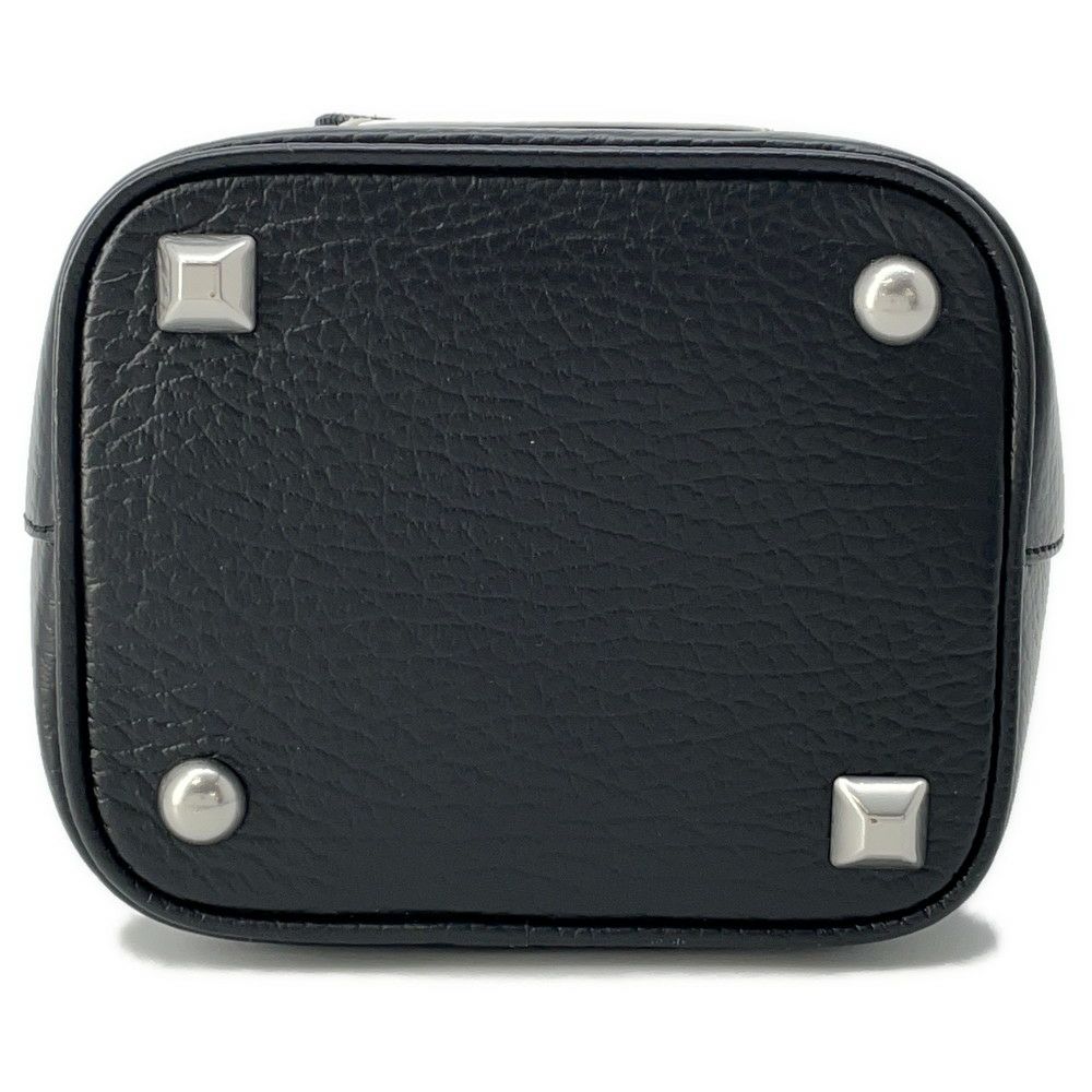 メゾンマルジェラ ハンドバッグ 5AC バケットバッグ カーフレザー S61WG0035 Maison Margiela 2wayチェーンショルダー 黒