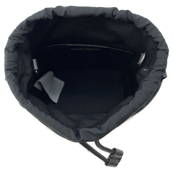 メゾンマルジェラ ハンドバッグ 5AC バケットバッグ カーフレザー S61WG0035 Maison Margiela 2wayチェーンショルダー 黒