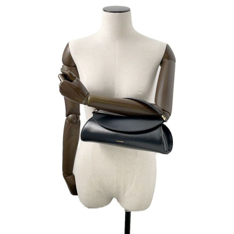 ジルサンダー ショルダーバッグ カンノーロ スモール J07WG0051 JIL SANDER 黒 2way