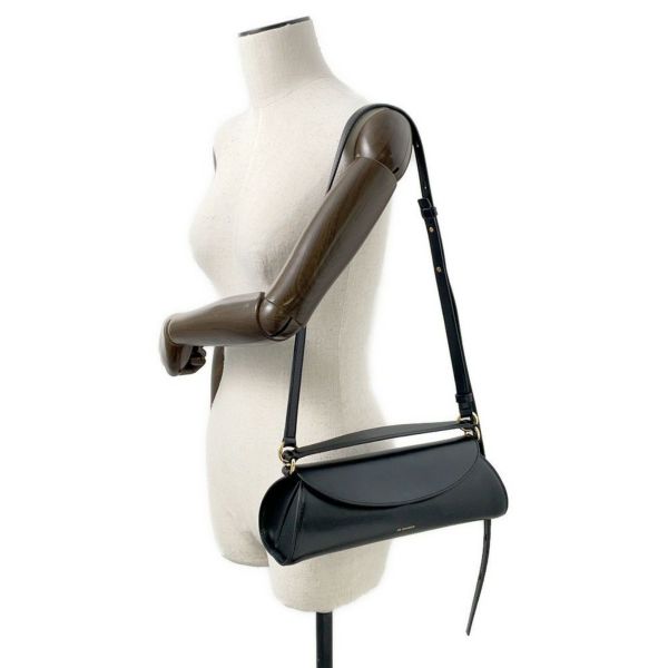 ジルサンダー ショルダーバッグ カンノーロ スモール J07WG0051 JIL SANDER 黒 2way