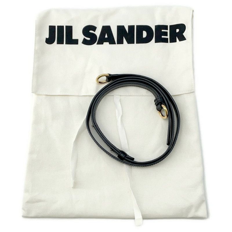 ジルサンダー ショルダーバッグ カンノーロ スモール J07WG0051 JIL SANDER 黒 2way