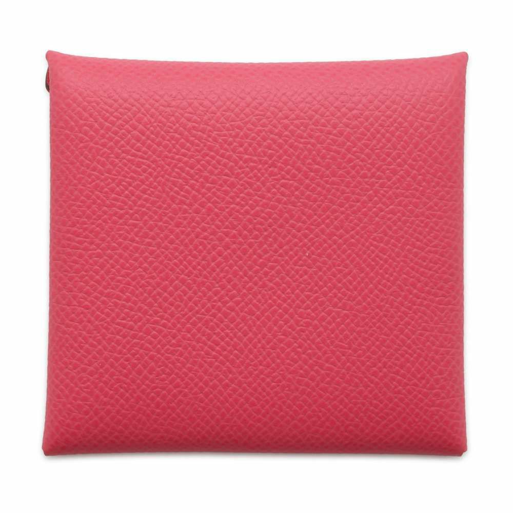 エルメス コインケース バスティア ローズアザレ ヴォーエプソン B刻印 HERMES 財布