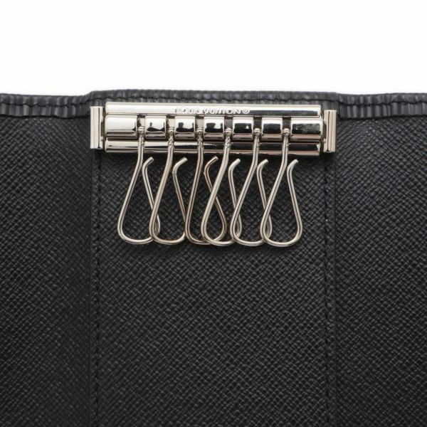 ルイヴィトン 6連キーケース エピ ミュルティクレ6 M63812 LOUIS VUITTON メンズ キーホルダー 黒