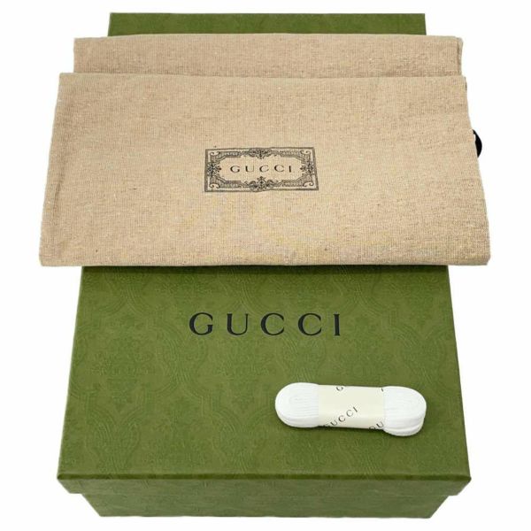 グッチ スニーカー バスケット メンズサイズ9 1/2 697882 GUCCI 靴 白