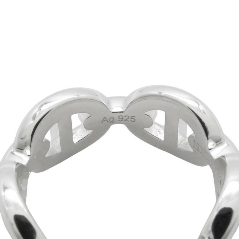 エルメス リング シェーヌダンクル アンシェネPM SV925シルバー リングサイズ49 HERMES ジュエリー