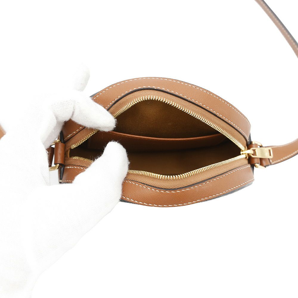 セリーヌ ショルダーバッグ トリオンフ ラウンドパース 10G342DGZ04BT CELINE バッグ