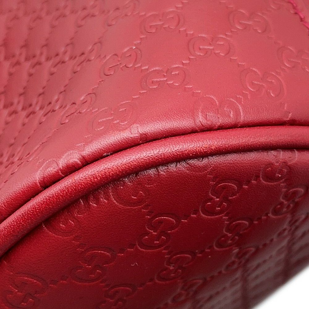 グッチ ハンドバッグ マイクログッチシマ 449654 GUCCI 2WAYショルダーバッグ GG柄 ピンク アウトレット品