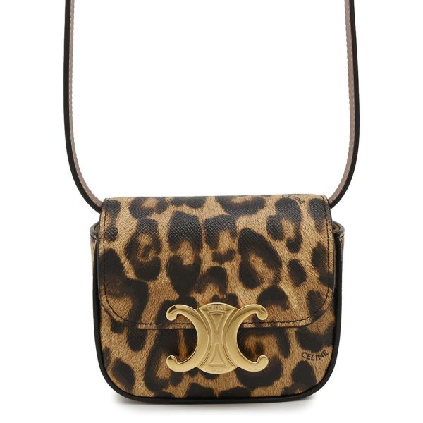 セリーヌ ショルダーバッグ ミニ クロード PVC/レザー 10I512FIX