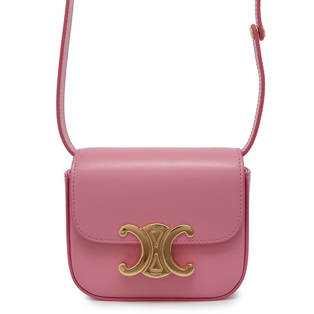 セリーヌ ショルダーバッグ ミニ クロード トリオンフ 10I513DPV CELINE ミニバッグ