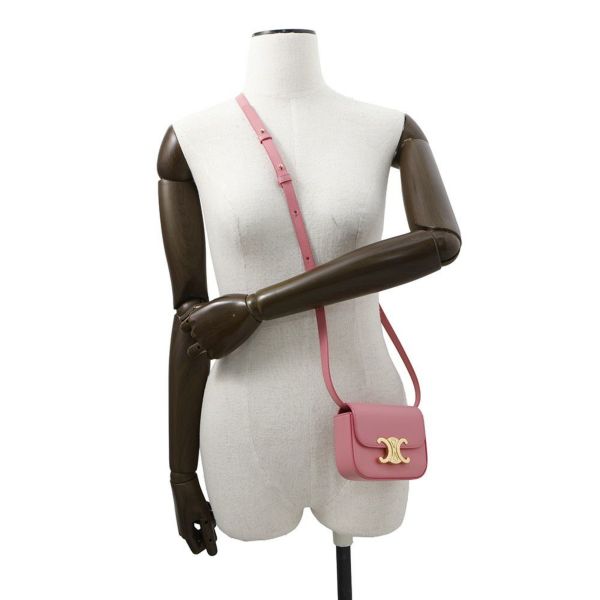 セリーヌ ショルダーバッグ ミニ クロード トリオンフ 10I513DPV CELINE ミニバッグ