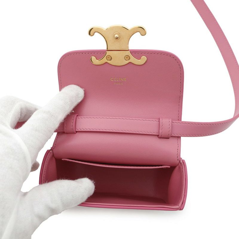 セリーヌ ショルダーバッグ ミニ クロード トリオンフ 10I513DPV CELINE ミニバッグ