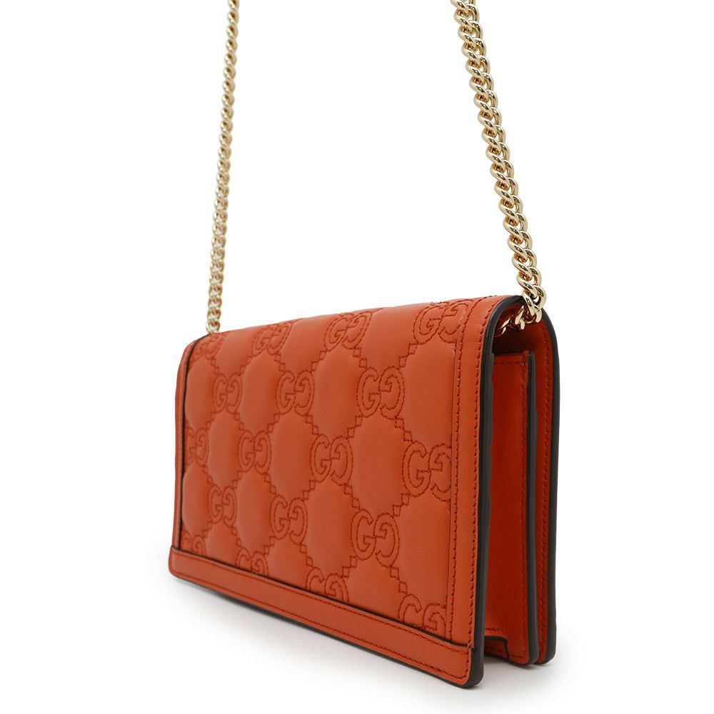 グッチ チェーンウォレット GGマトラッセ レザー 723787 GUCCI