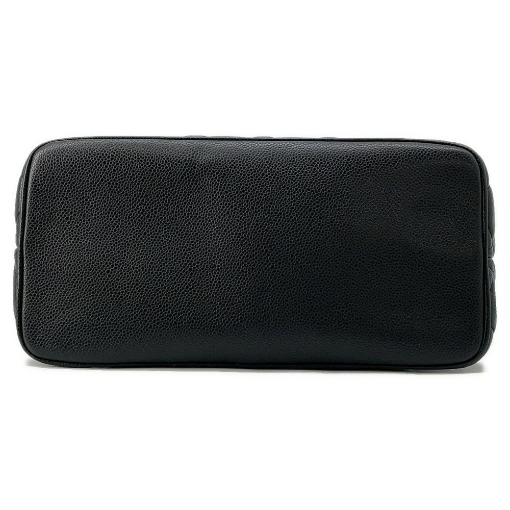 シャネル トートバッグ 復刻トート マトラッセ ココマーク キャビアスキン A01804 CHANEL 黒