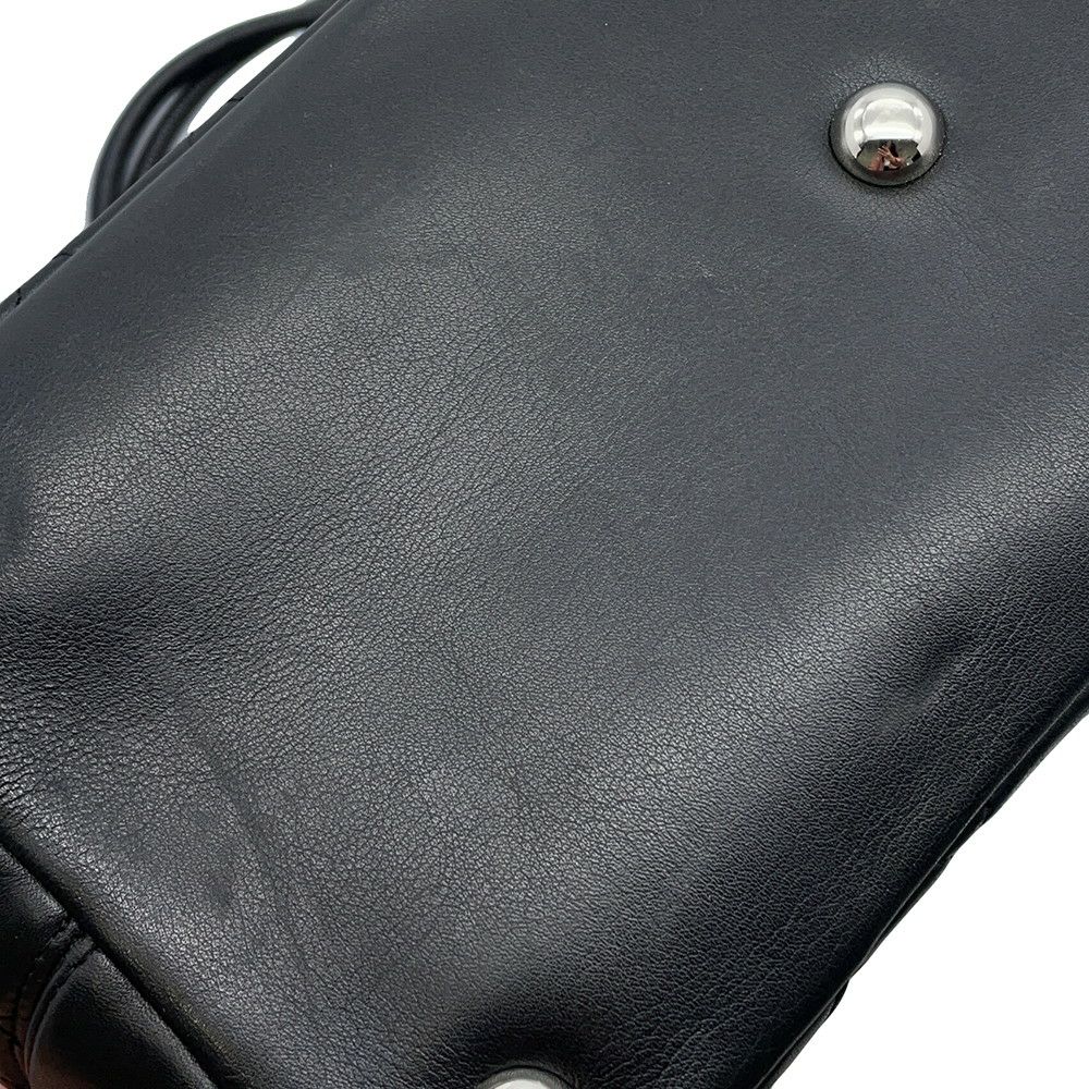 シャネル トートバッグ カンボンライン ラージ ココマーク レザー A25169 CHANEL 黒