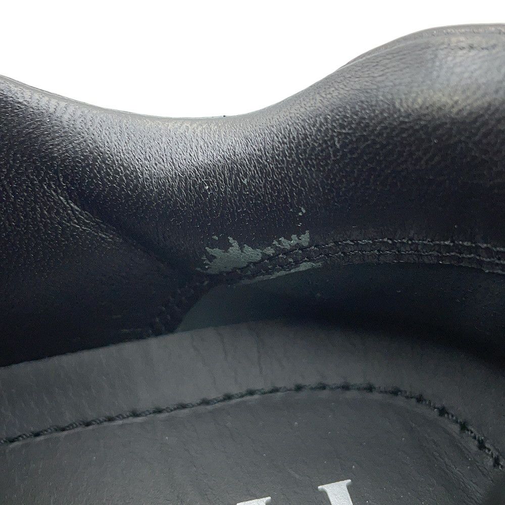 プラダ スニーカー モノリス 厚底 レディースサイズ38 1/2 1E119N PRADA 靴 黒