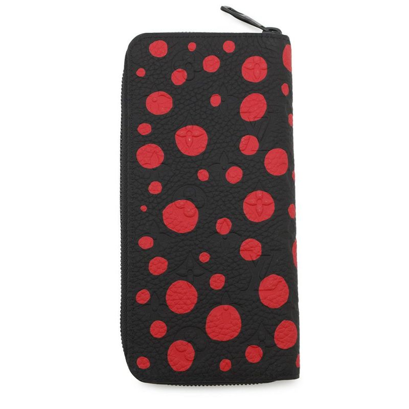 ルイヴィトン モノグラム・アンプラント インフィニティ ドット LV × YK ジッピーウォレット・ヴェルティカル M81904 草間彌生