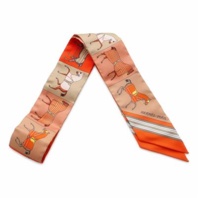 エルメス Couvertures Nouvelles ツイリー シルク スカーフ エルメス Couvertures Nouvelles ツイリー シルク スカーフ