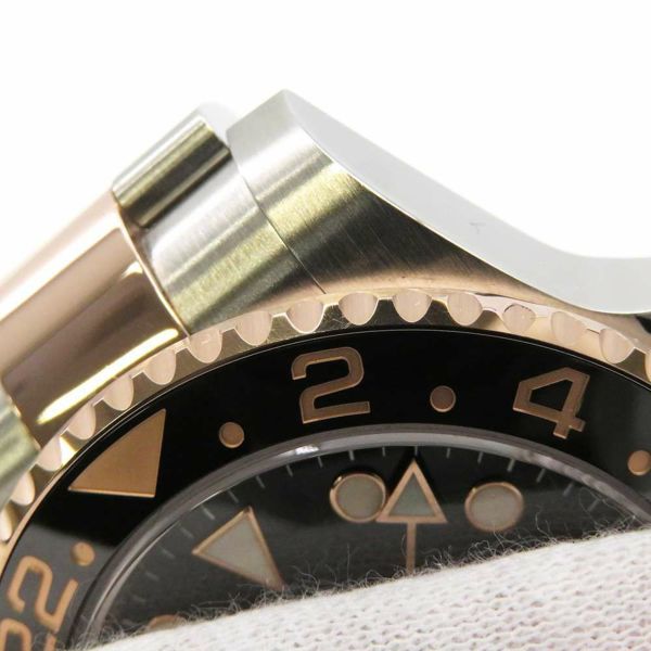 ロレックス GMTマスター2 126711CHNR ROLEX 腕時計 黒文字盤