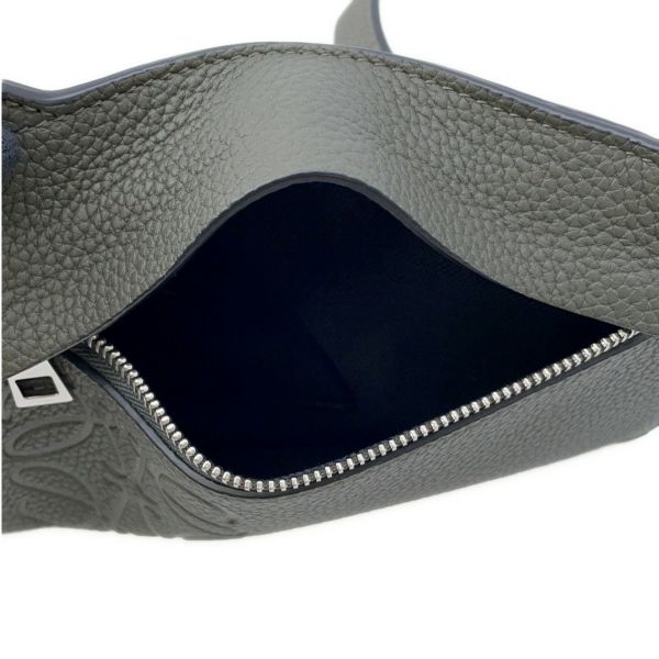 ロエベ ボディバッグ アナグラム バーティカル Tポケット レザー C500P02X02 LOEWE バッグ