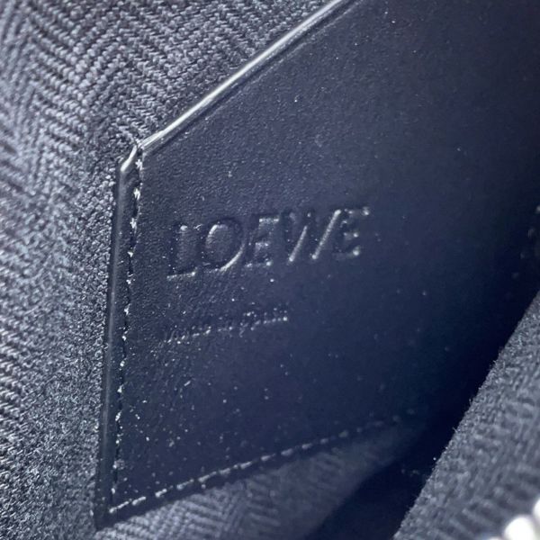 ロエベ ボディバッグ アナグラム バーティカル Tポケット レザー C500P02X02 LOEWE バッグ