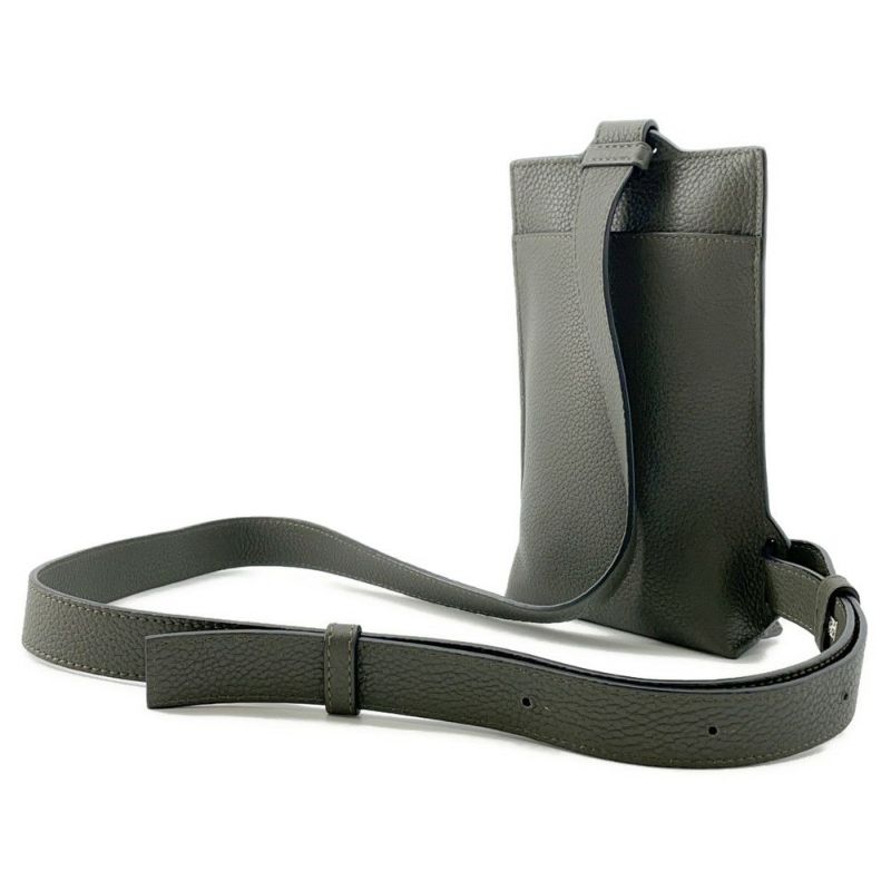 ロエベ ボディバッグ アナグラム バーティカル Tポケット レザー C500P02X02 LOEWE バッグ