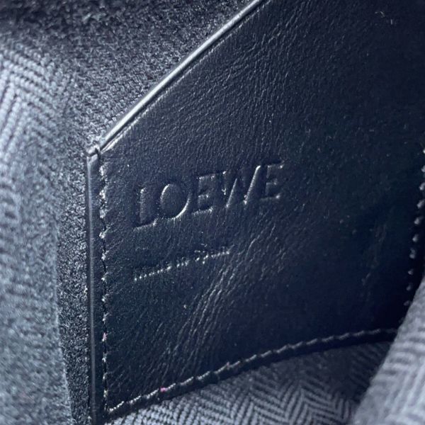 ロエベ ボディバッグ アナグラム バーティカル Tポケット レザー C500P02X02 LOEWE バッグ