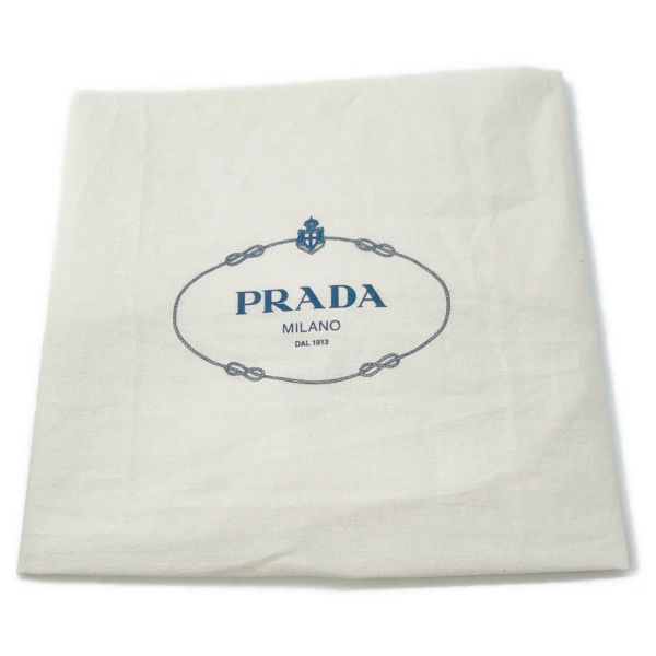 プラダ ショルダーバッグ 三角ロゴ ナイロン レザー PRADA ハンドバッグ 黒