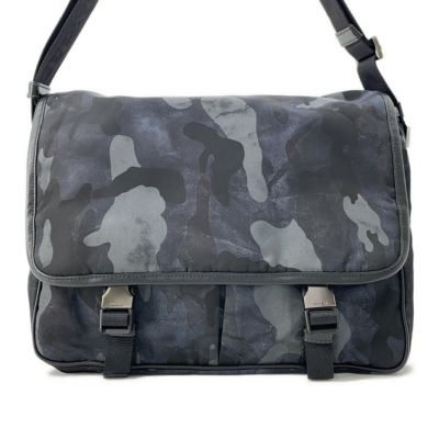 プラダ ショルダーバッグ カモフラージュ柄 ナイロン PRADA