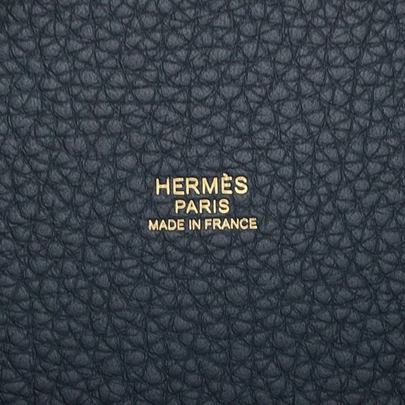 エルメス ハンドバッグ ピコタンロックPM グリミスティ/シャンパンゴールド金具 トリヨンクレマンス W刻印