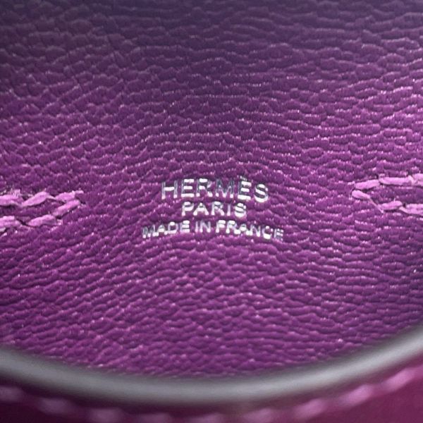 エルメス バッグチャーム ケリートゥイリー アネモネ/シルバー金具 タデラクト U刻印 HERMES チャーム