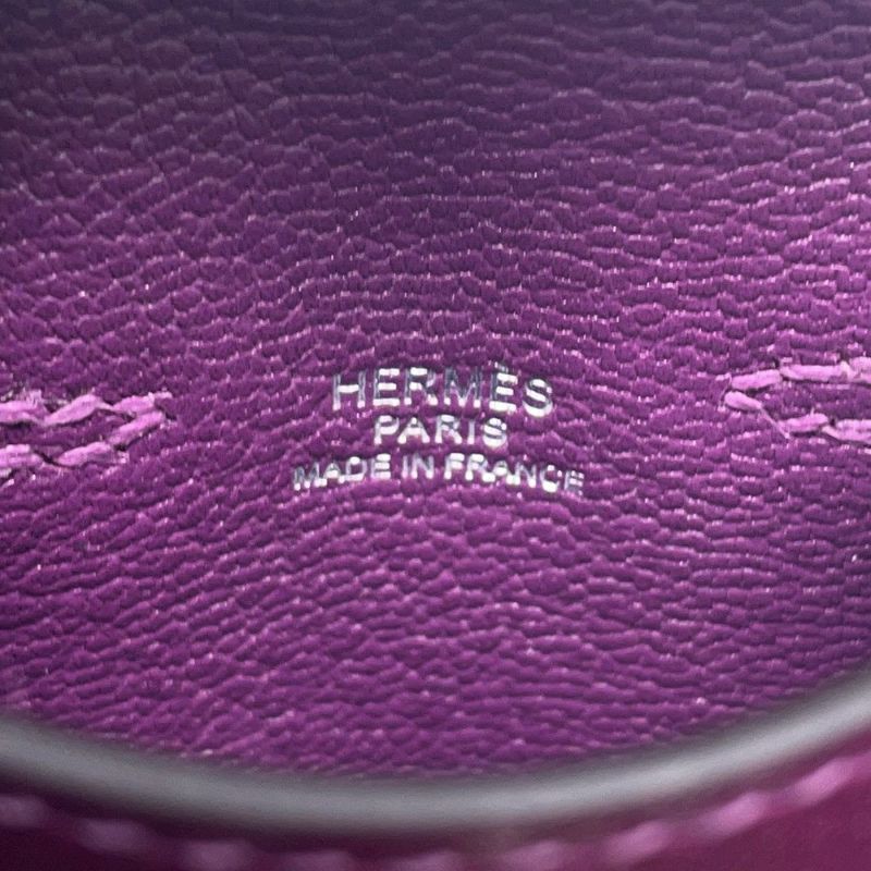 エルメス バッグチャーム ケリートゥイリー アネモネ/シルバー金具 タデラクト U刻印 HERMES チャーム