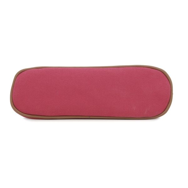 エルメス ポーチ ボリードポーチ ミニ ハイビスカス/シルバー金具 キャンバス HERMES 小物入れ