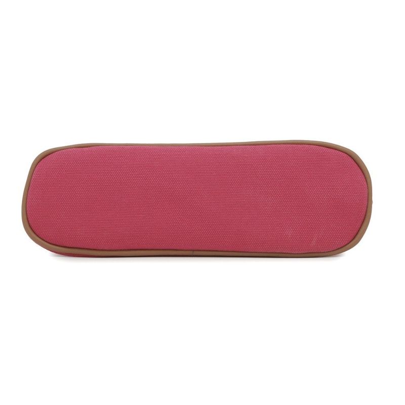 エルメス ポーチ ボリードポーチ ミニ ハイビスカス/シルバー金具 キャンバス HERMES 小物入れ