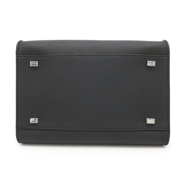 ザ ロウ ハンドバッグ ソフトマルゴー10 SOFT MARGAUX レザー W1190 L133 THE ROW ショルダーバッグ 黒