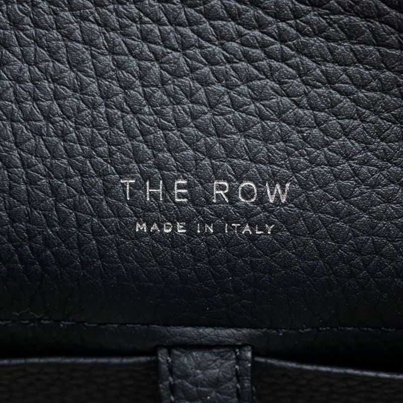 ザ ロウ ハンドバッグ ソフトマルゴー10 SOFT MARGAUX レザー W1190 L133 THE ROW ショルダーバッグ 黒