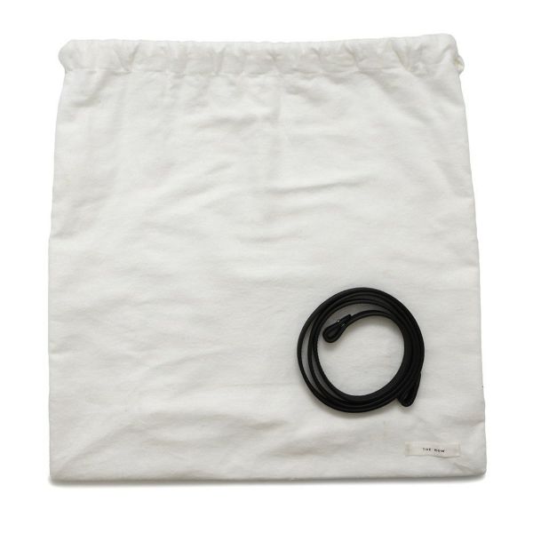 ザ ロウ ハンドバッグ ソフトマルゴー10 SOFT MARGAUX レザー W1190 L133 THE ROW ショルダーバッグ 黒