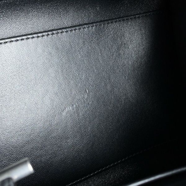 ザ ロウ トートバッグ マルゴー12 レザー W1712 L133 THE ROW ショルダーバッグ 黒