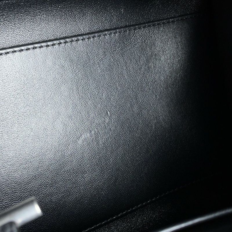 ザ ロウ トートバッグ マルゴー12 レザー W1712 L133 THE ROW ショルダーバッグ 黒