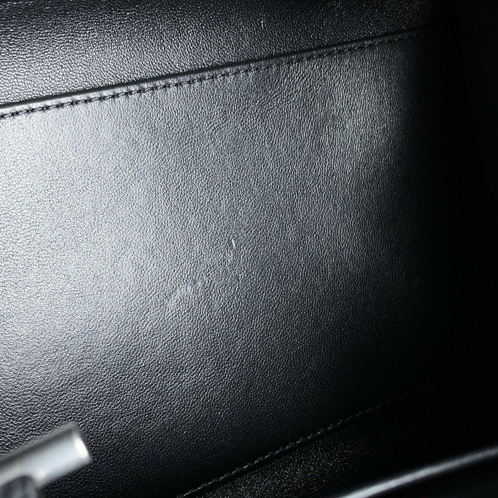 ザ ロウ トートバッグ マルゴー12 レザー W1712 L133 THE ROW ショルダーバッグ 黒