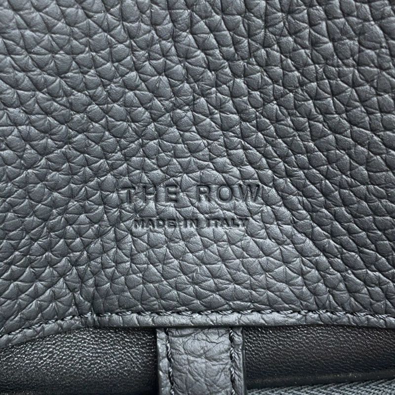 ザ ロウ トートバッグ マルゴー12 レザー W1712 L133 THE ROW ショルダーバッグ 黒